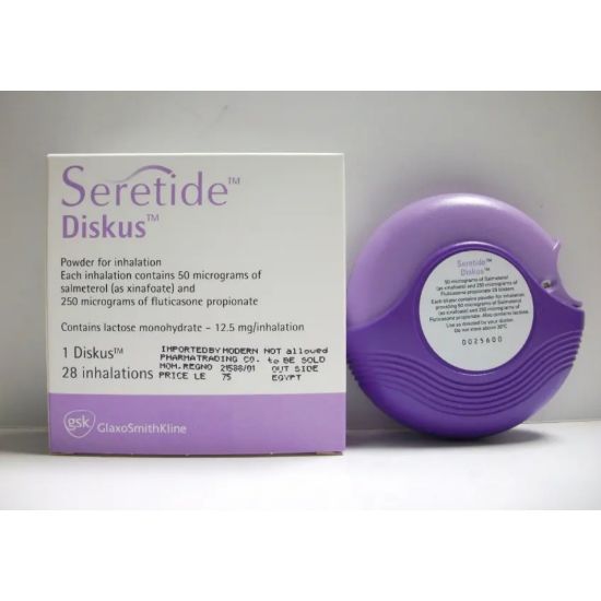 Picture of SERETIDE DISKUS 250 MCG