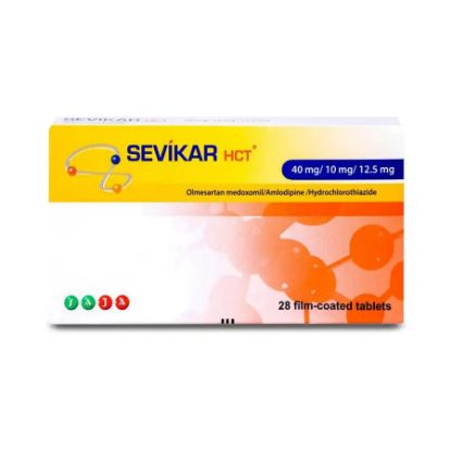 Picture of SEVIKAR HCT 40/10/12.5 MG 28 TAB