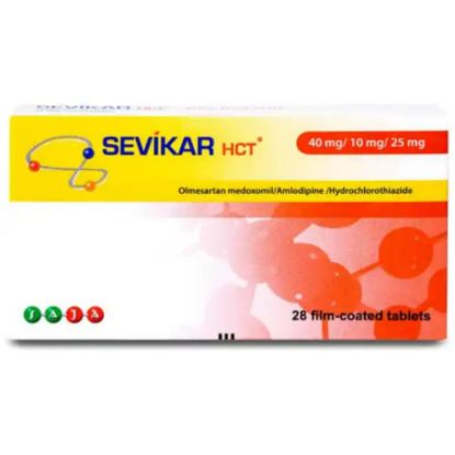 Picture of SEVIKAR HCT 40/10/25 MG 28 TAB