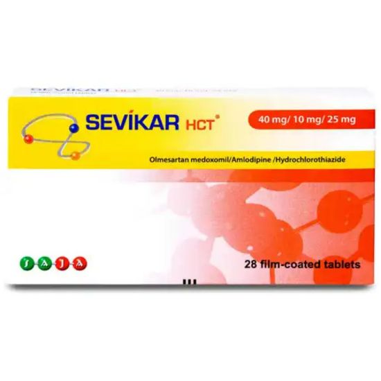 Picture of SEVIKAR HCT 40/10/25 MG 28 TAB