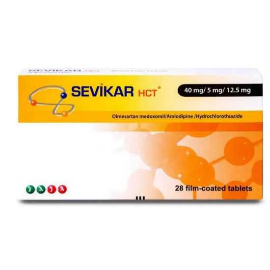 Picture of SEVIKAR HCT 40/5/12.5 MG 28 TAB