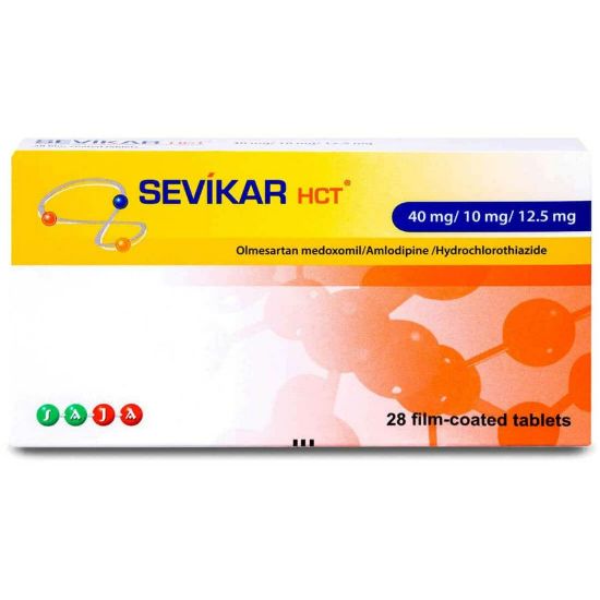 Picture of SEVIKAR HCT 40/5/25 MG 28 TAB