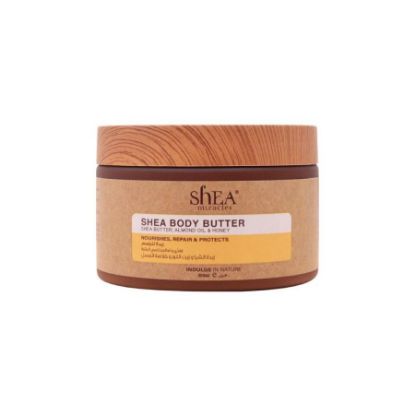 Picture of SHEA MIRACLES  ALMOND OIL&HONEY BODY BUTTER 300 ML 0004