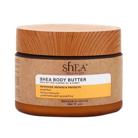 Picture of SHEA MIRACLES  ALMOND OIL&HONEY BODY SCRUB 150 ML 0001