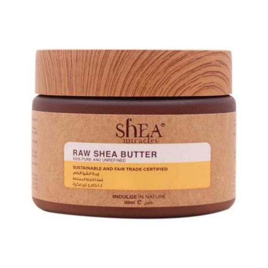 Picture of SHEA MIRACLES  RAW AND UNREFINED BODY BUTTER 150 ML 0006