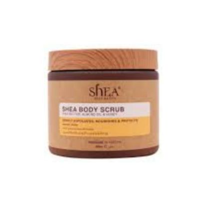 Picture of SHEA MIRACLES ALMOND OIL&HONEY BODY SCRUB 500 ML 0002