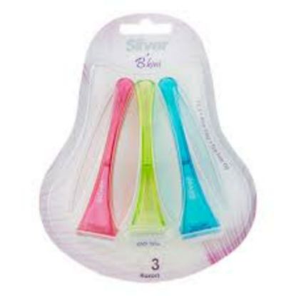 Picture of SILVER BLADE LADY B'KINI 3 PCS ON BLISTER CARD