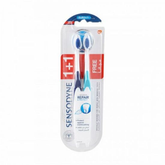 Picture of SMART MISWAK FANCY TOOTH BRUSH BLUE WITH WHITE 1111