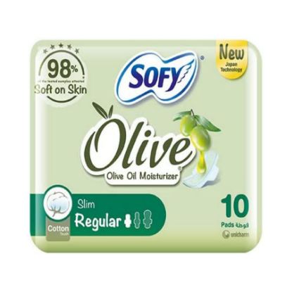 Picture of SOFY OLIVE FEM. NAPKINS REGUAR 23CM 12X10 5118