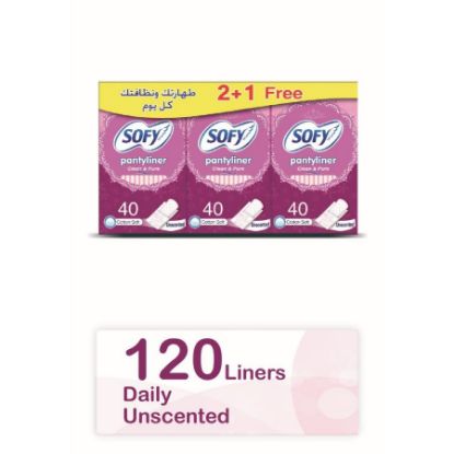 Picture of SOFY PANTYLINER CLEAN&PURE UNSCENTED 8X40 2222