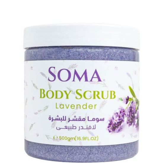 Picture of SOMA BODY SCRUB LAVENDER 500 GM