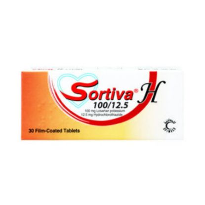 Picture of SORTIVA H 100/12.5MG 30TAB