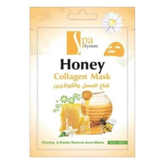 Picture of SPA SYSTEM HONEY AND COLLAGEN FACIAL MASK 28ML