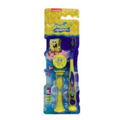 Picture of SPONGEBOB TOOTHBRUSH WITH CHILDREN'S HOLDER