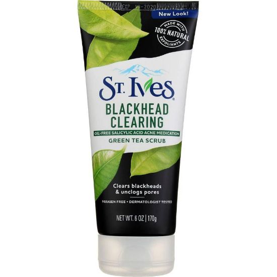 Picture of ST. IVES  PEELED GREEN TEA  BLACK HEADS FACE SCRUB 170 G 2551