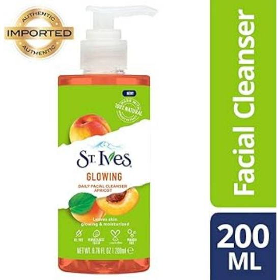 Picture of ST. IVES GLOWING APRICOT DAILY FACIAL CLEANSER  200ML 3489