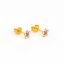 Picture of STUDEX SENSITIVE FASHION EARRING S6410 GP APR CRYSTAL OCT RO