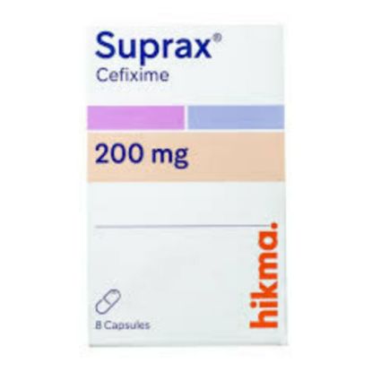 Picture of SUPRAX 200 MG 8 CAP