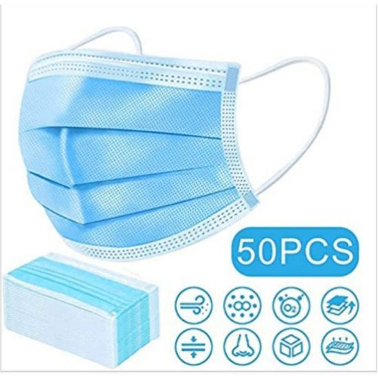 Picture of SURGIMED FACE MASK 3 PLY 50 PCS#