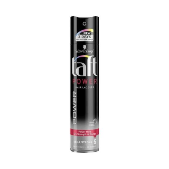 Picture of TAFT POWER HAIR SPRAY LACQUER HOLD 5 250 ML