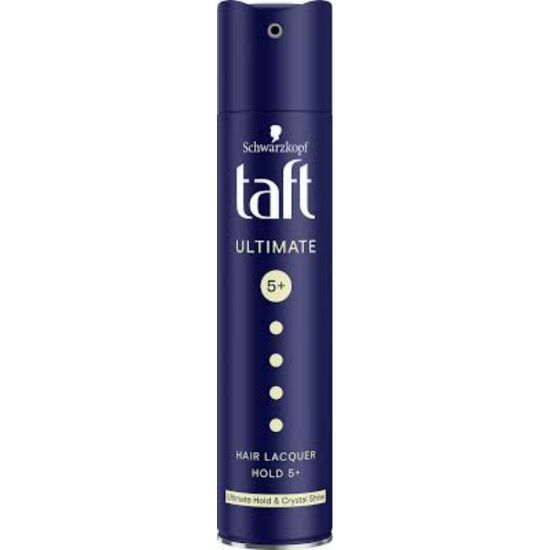 Picture of TAFT ULTIMATE HAIR SPRAY LACQUER HOLD 5+ 250 ML