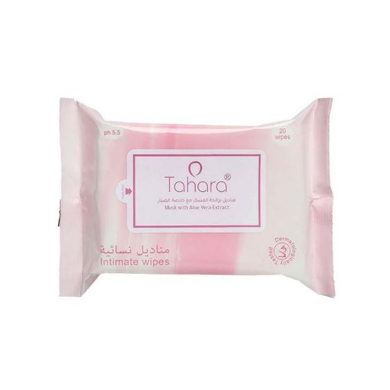 Picture of TAHARA MUSK PURITY INTIMATE WIPES 20 ALOE VERA PCS 0009#