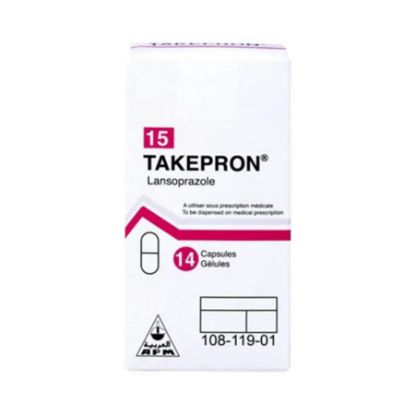 Picture of TAKEPRON 15 MG 14 CAP