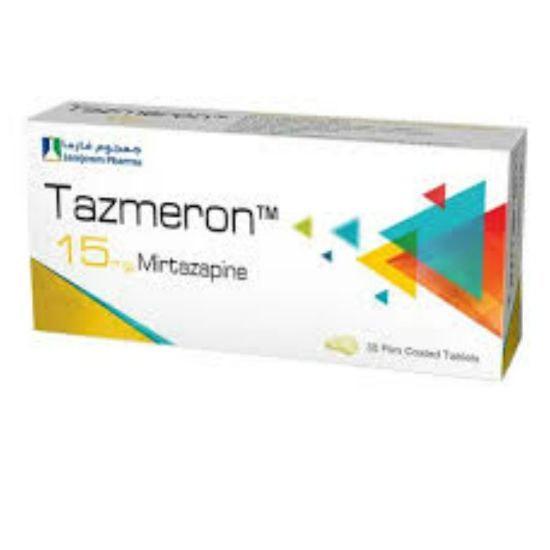 Picture of TAZMERON 15 MG 30 TAB