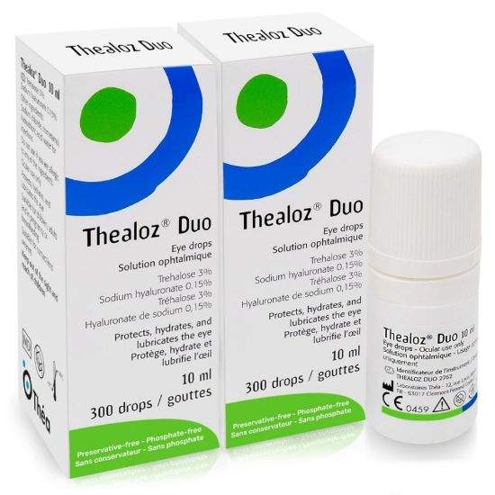 Picture of THEALOZ DUO 3% G EYE DROPS 10 ML