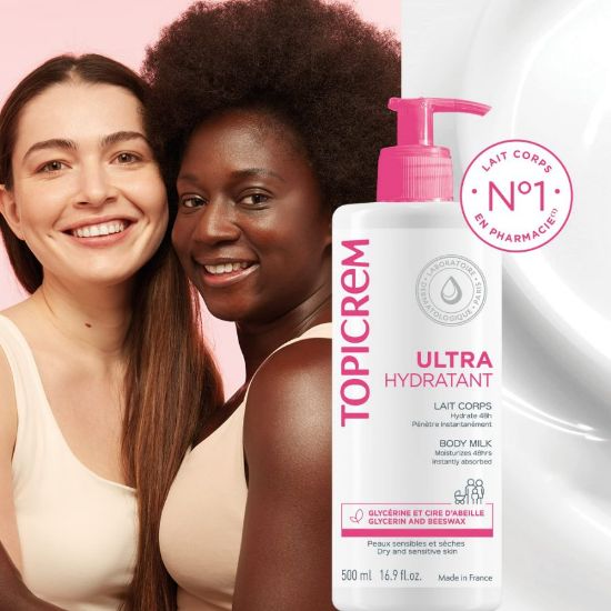 صورة توبيكريم حليب مرطب للجسم 500 للي