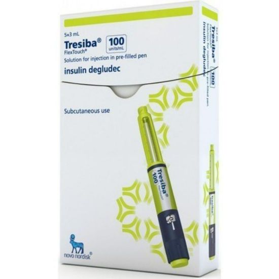 Picture of TRESIBA FLEX TOUCH 100 U/ML SLOUTION INJECTION