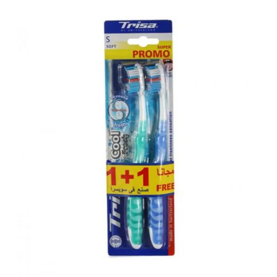 Picture of TRISA COOL & FRESH SOFT 1+1 FREE 15746-9156