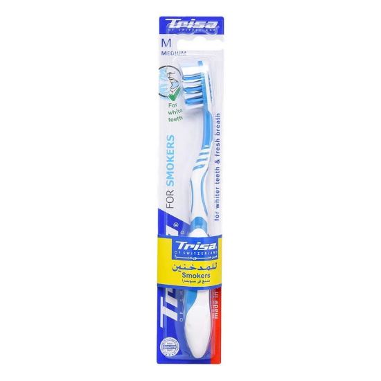 Picture of TRISA TOOTH BRUSH MEDIUM SMOKERS-2066#