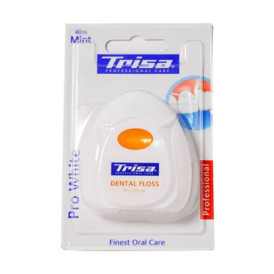 Picture of TRISA DENTAL FLOSS MINT 40M PRO WHITE 15746-0031