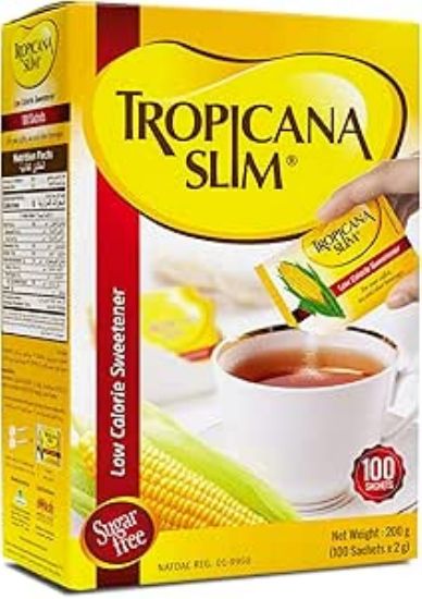 صورة Tropicana Slim Low Calorie Sweetener 100 Sachets