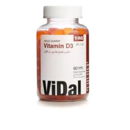 Picture of T-RQ ADULT VIT D 60 GUMMY