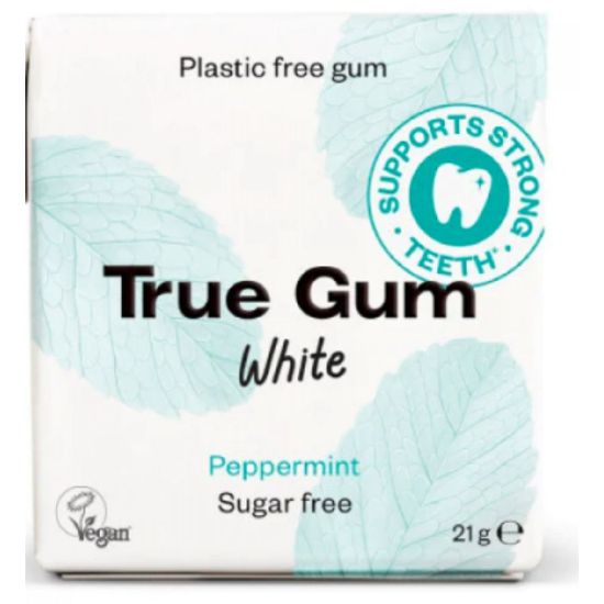 Picture of TRUE GUM CHEWING GUM PEPPERMINT (WHITE) 21G 1397