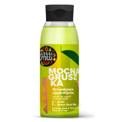 Picture of TUTTI FRUTTI FIRMING BATH & SHOWER OIL 400 ML PEAR & GINGER