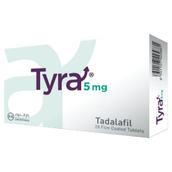 Picture of TYRA 5 MG 28 TAB