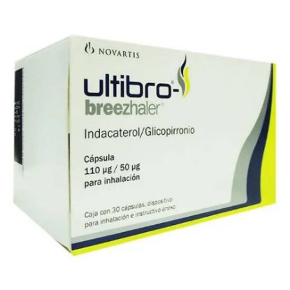 Picture of ULTIBRO BREEZHALER 110/50MG 30CAP