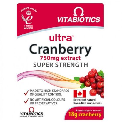 Picture of ULTRA CRANBERRY 750 MG 30 TAB