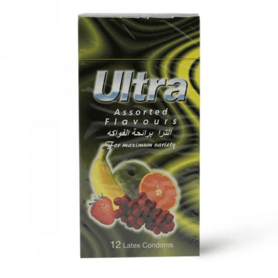 Picture of ULTRA FLAVOURS CONDOMS 12 PCS 502373-0333