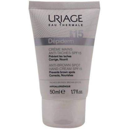Picture of URIAGE DEPIDERM ANTI BROWN SPOTS HAND CREAM SPF15 50 ML