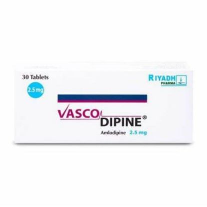 صورة 134-325-04 - فاسكوديبن 2.5 مجم حبوب 30 قرص