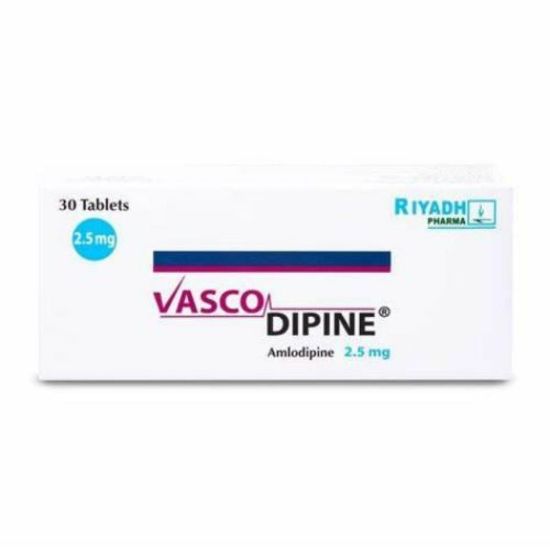 صورة 134-325-04 - فاسكوديبن 2.5 مجم حبوب 30 قرص