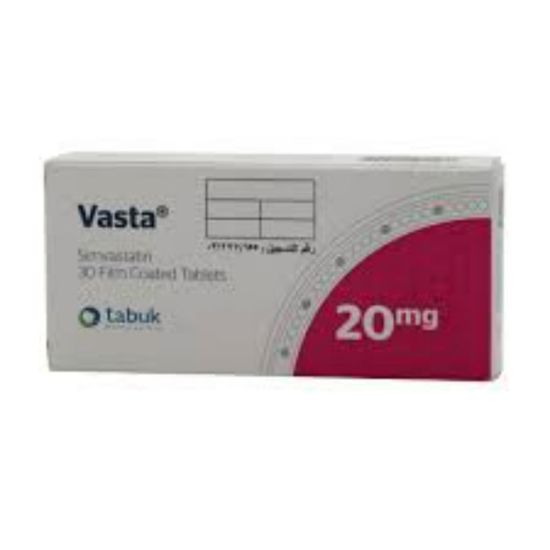 Picture of VASTA 20 MG 30 TAB