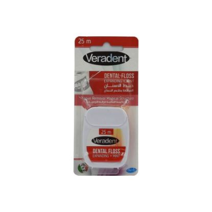 Picture of VERADENT DENTAL FLOSS EXPANDING + MINT 25 M 1141