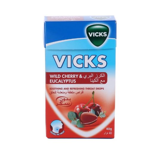Picture of VICKS WILD CHERRY EUCALYPTUS 40 G X 20 3300
