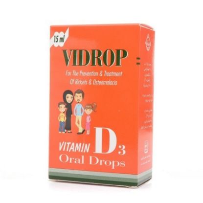 Picture of VIDROP VITAMIN D3 ORAL DROPS 15 ML