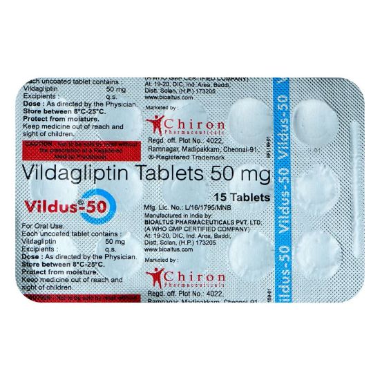 Picture of VILDUS 50 MG 30 CAP